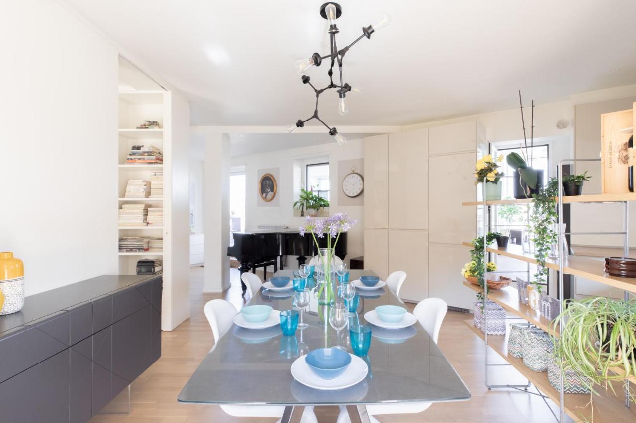 Iflat Garbatella Grand Penthouse Apartment Rome Bagian luar foto